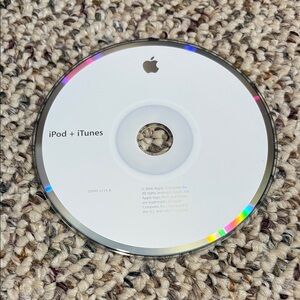 Apple iPod + iTunes Software Installation Disc